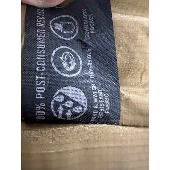 Hollister NWT Men Ultimate Collection Reversible Brown Puffer Jacket size Large - Picture 11 of 12